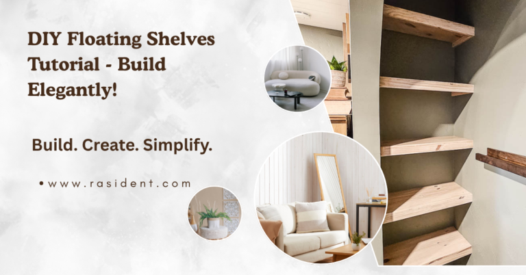DIY Floating Shelves Tutorial