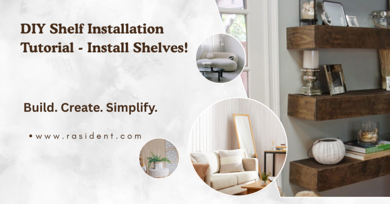 DIY Shelf Installation Tutorial