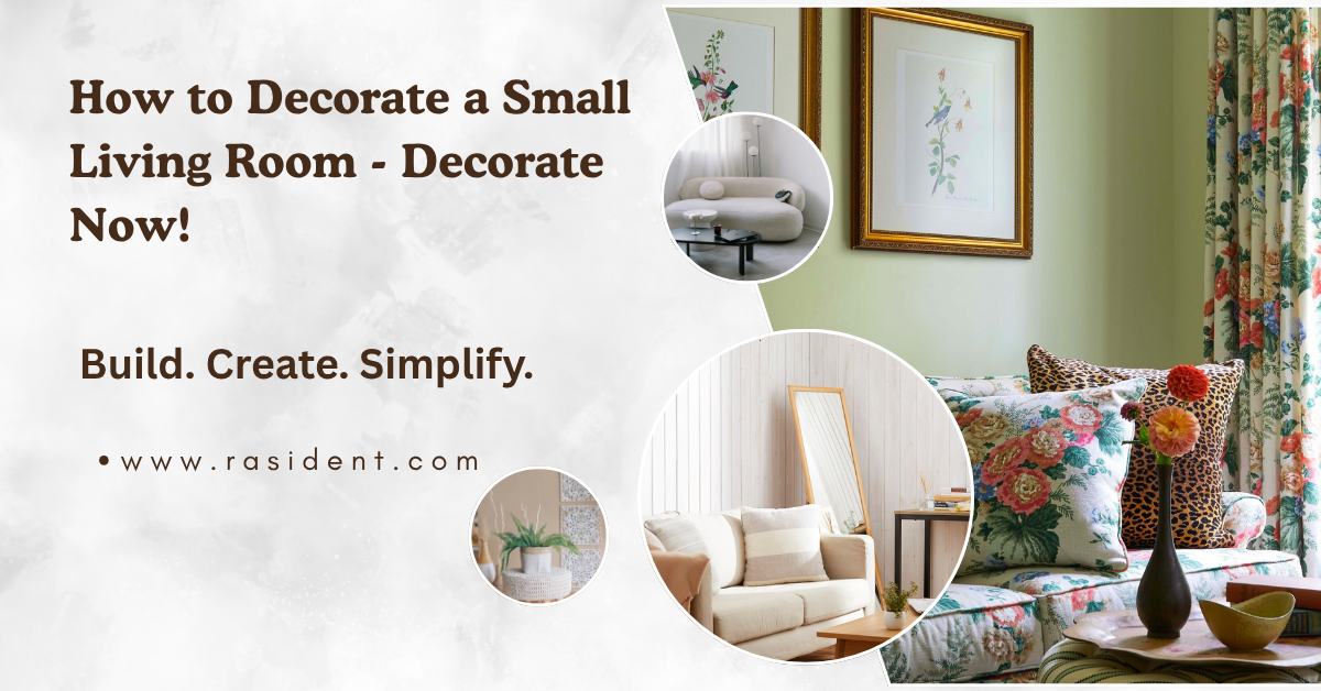 How to Decorate a Small Living Room