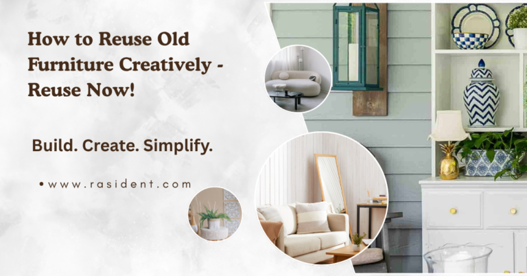 How to Reuse Old Furniture Creatively