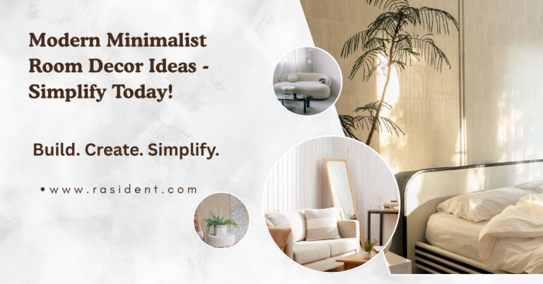 Modern Minimalist Room Decor Ideas – Simplify Today!