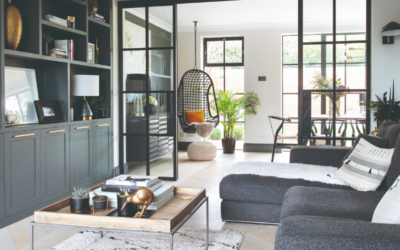 What are some smart ways to store things in small living rooms