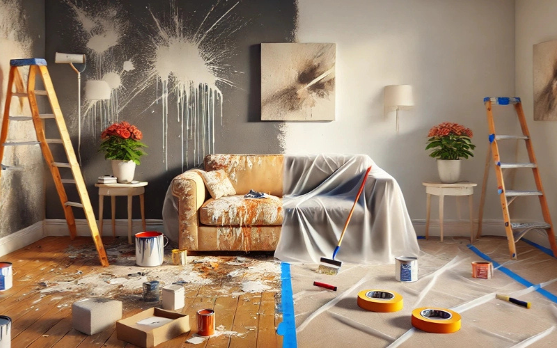 What mistakes to avoid with wall colours