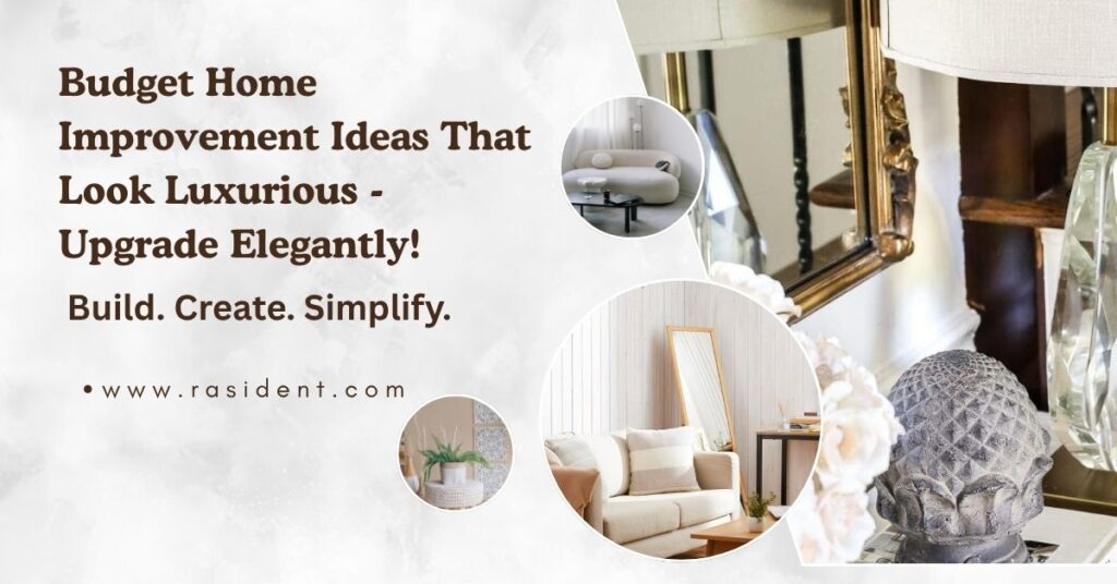 Budget Home Improvement Ideas That Look Luxurious