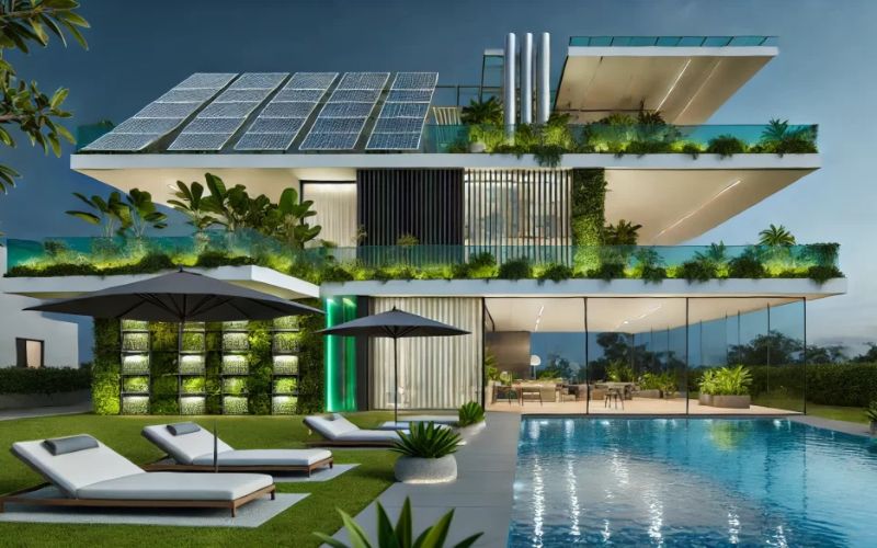 How Green Roofs Improve Luxury Smart Homes