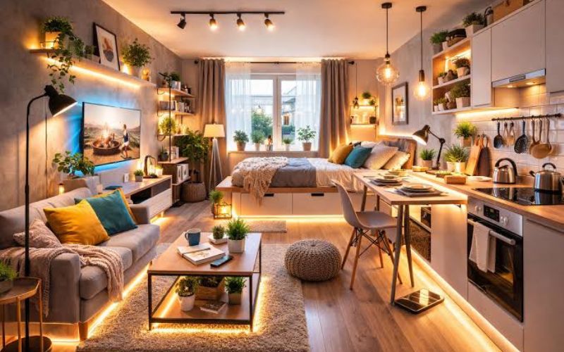 How Studio Apartments Benefit from Smart Lighting Systems