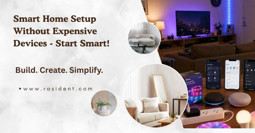 Smart Home Setup Without Expensive Devices