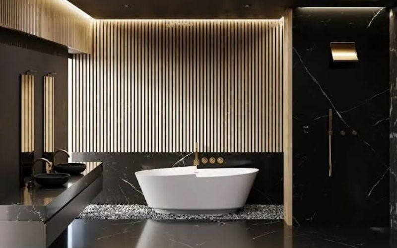 Which High-End Bathroom Materials Are Used