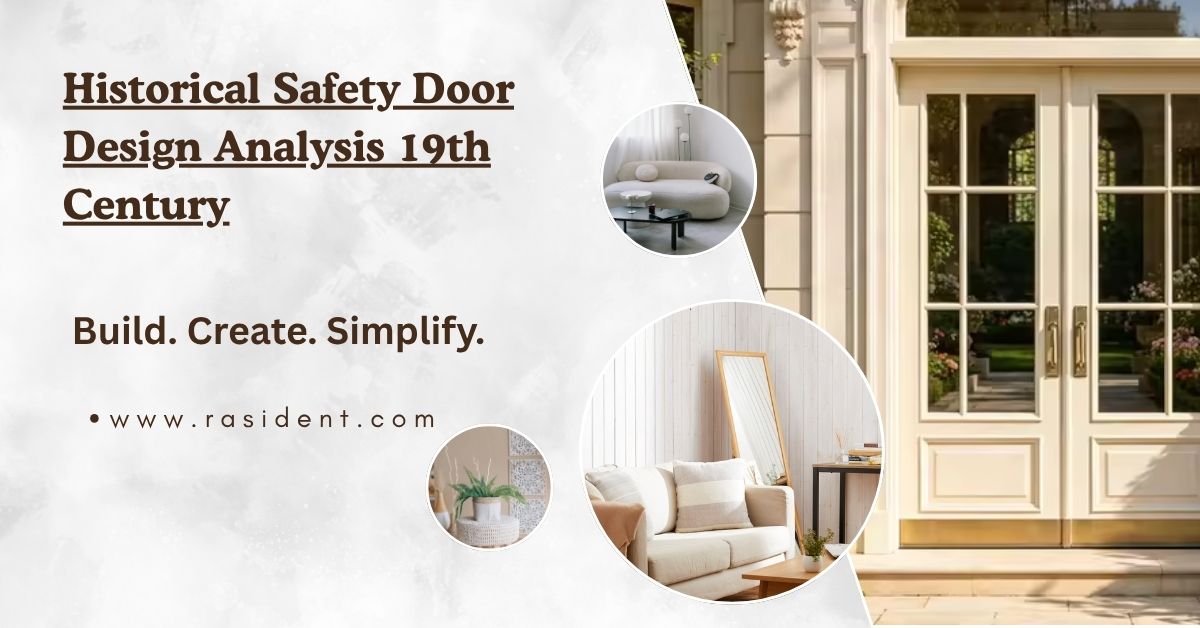 Historical Safety Door Design Analysis 19th Century