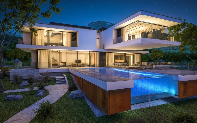 What Gives a Mansion a Luxurious Appearance