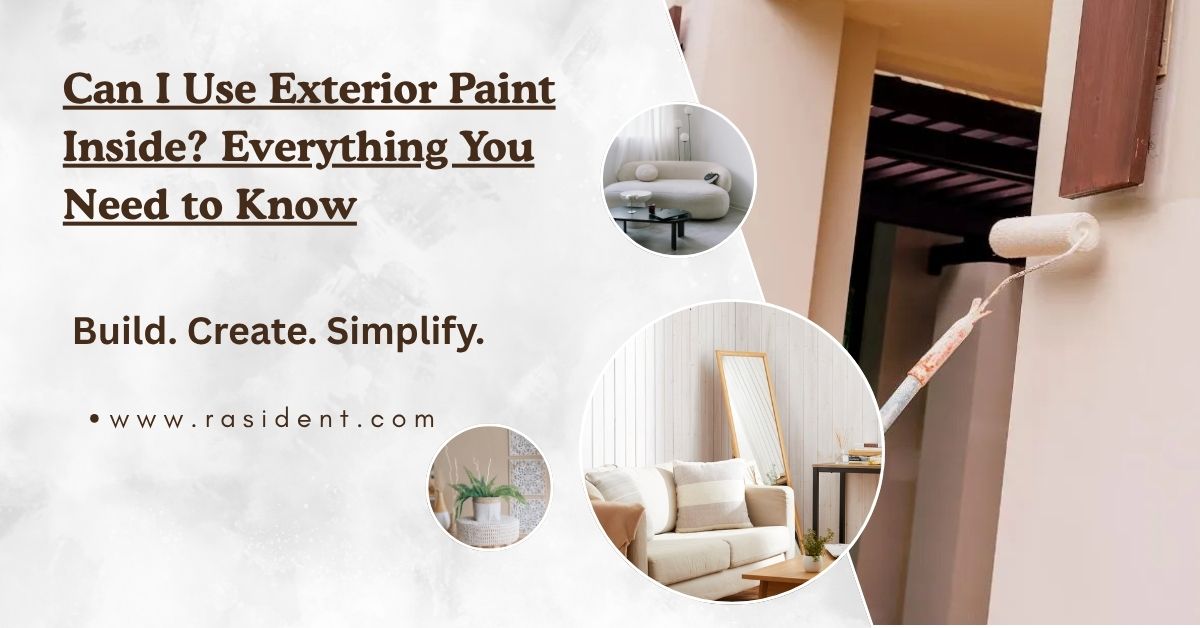 Can I Use Exterior Paint Inside