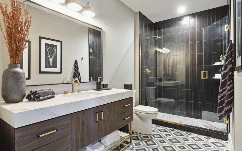 Use the Back of the Bathroom Door: