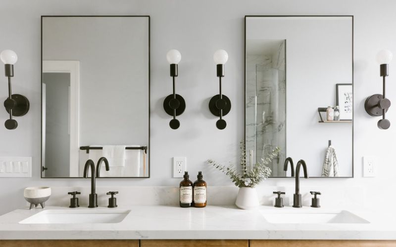 How does it help a minimalist bathroom